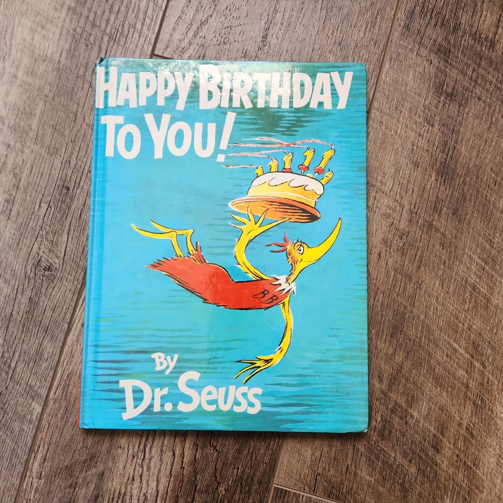 Dr seuss happy birthday to you book copyrighted 1959 renewed 1987
